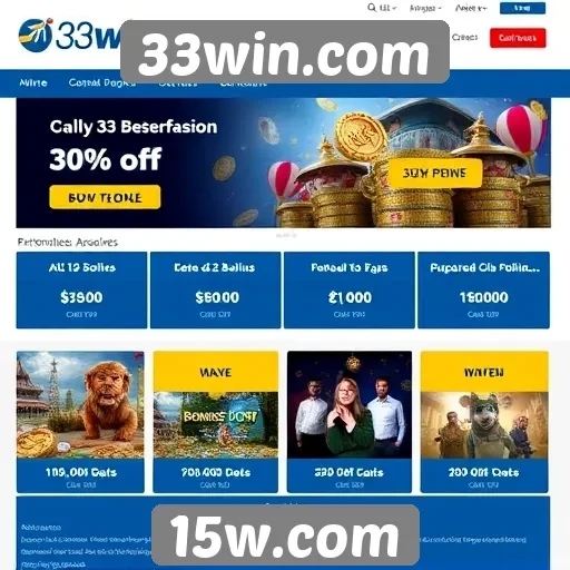 Promoções disponíveis em 33win.com