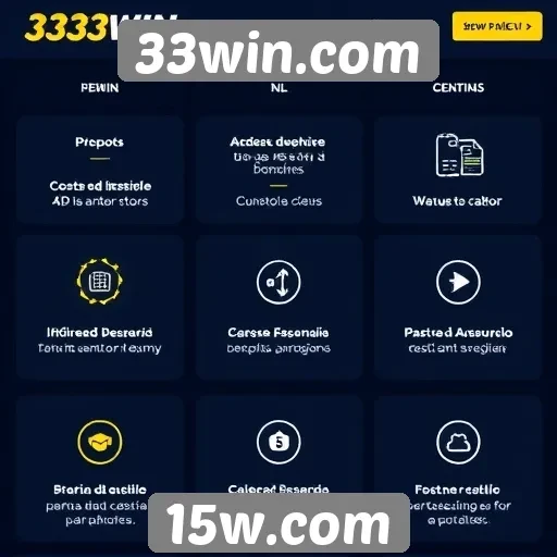 Análise das funcionalidades do site 33win